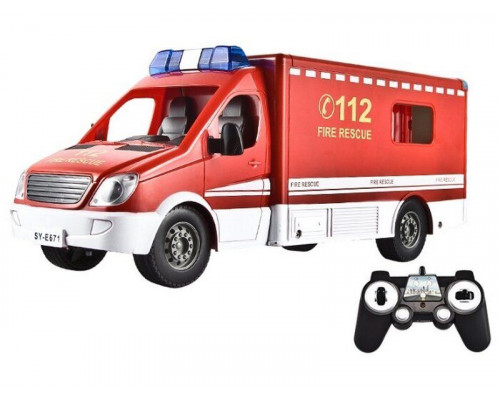 Р/У пожарный фургон Double Eagle 1:18