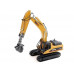 Металлический экскаватор с грейфером HUI NA TOYS 1/50