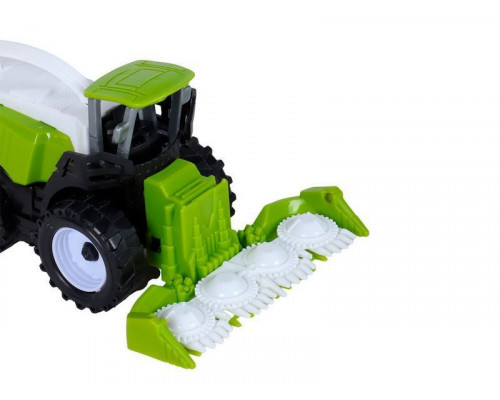 Комбайн AUTODRIVE инерционный, с прицепом и коровой, в/к 26*6,5*8,8 см