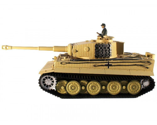 P/У танк Taigen 1/16 Tiger 1 (Германия, поздняя версия) 2.4G RTR песочный