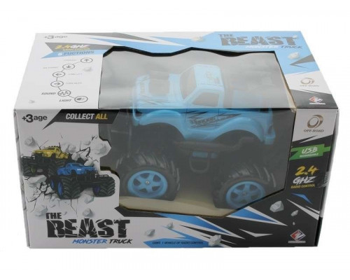 Р/У внедорожник Monster Truck Pickup Ford Raptor в ассортименте 1/14 + свет + звук