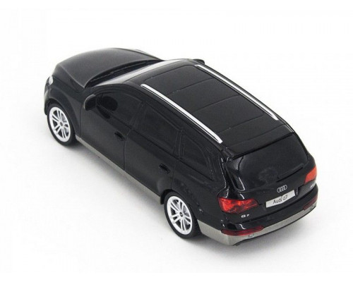Р/У машина Rastar Audi Q7 1:24, цвет чёрный 27MHZ