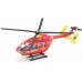 Вертолет Siku 1647 Медицинская авиация 1/87, 14.5 см, красный