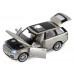 Машина АВТОПАНОРАМА 2013 Range Rover, золотой, 1/34, свет, звук, инерция, в/к 17,5*13,5*9 см