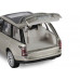 Машина АВТОПАНОРАМА 2013 Range Rover, золотой, 1/34, свет, звук, инерция, в/к 17,5*13,5*9 см