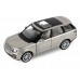 Машина АВТОПАНОРАМА 2013 Range Rover, золотой, 1/34, свет, звук, инерция, в/к 17,5*13,5*9 см