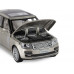 Машина АВТОПАНОРАМА 2013 Range Rover, золотой, 1/34, свет, звук, инерция, в/к 17,5*13,5*9 см