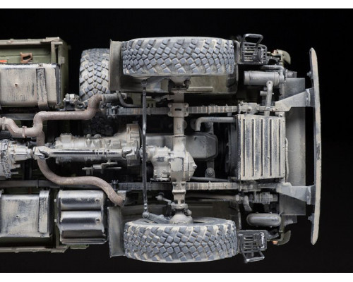 Сборная модель ZVEZDA Российский двухосный грузовой автомобиль К-4350, 1/35