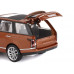 Машина АВТОПАНОРАМА Range Rover, оранжевый, 1/26, свет, звук, в/к 24,5*12,5*10,5 см