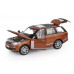 Машина АВТОПАНОРАМА Range Rover, оранжевый, 1/26, свет, звук, в/к 24,5*12,5*10,5 см