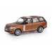 Машина АВТОПАНОРАМА Range Rover, оранжевый, 1/26, свет, звук, в/к 24,5*12,5*10,5 см