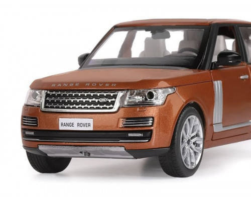 Машина АВТОПАНОРАМА Range Rover, оранжевый, 1/26, свет, звук, в/к 24,5*12,5*10,5 см