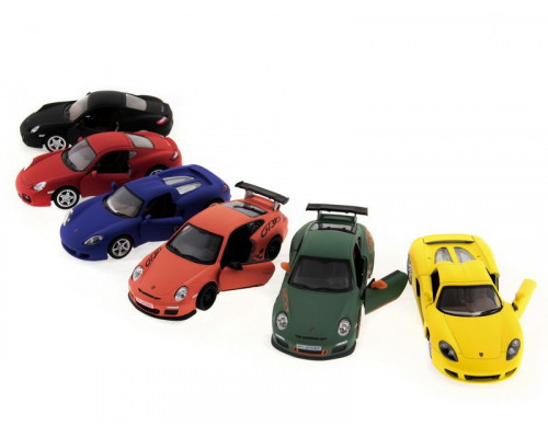 Машина Kinsmart 1:36 Porsche Matte инерция (1/12шт.) в асс. б/к
