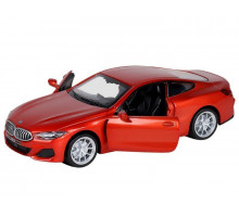 Машина "АВТОПАНОРАМА" BMW M850i Coupé, 1/35, красный, откр. двери, свет, звук, в/к 18*9*13,5 см