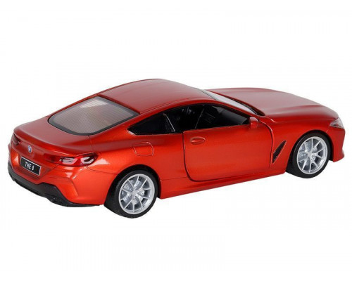 Машина АВТОПАНОРАМА BMW M850i Coupé, 1/35, красный, откр. двери, свет, звук, в/к 18*9*13,5 см