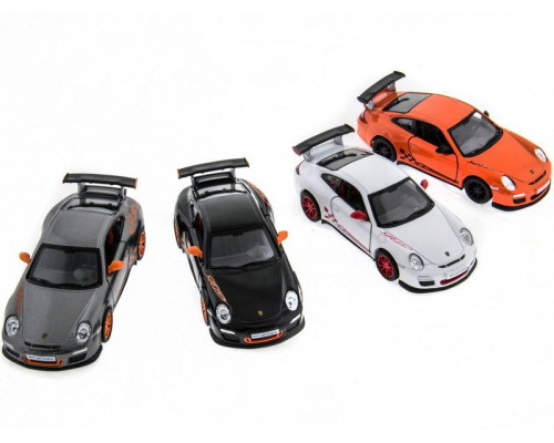 Машина Kinsmart 1:36 Porche 911 GT3 RS 2010 инерция (1/12шт.) б/к