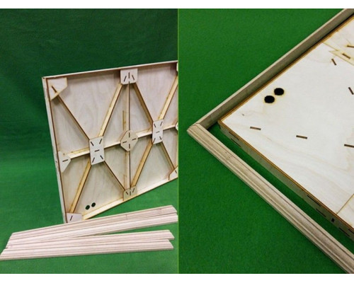 Сборная деревянная модель СВМодель. Охотничий домик, 3580 деталей, 1/35