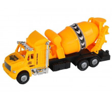 Машина AUTODRIVE Бетоновоз 17,5см инерционная, в/п 23,5*6,5*19,5см, ,