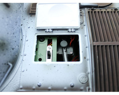 Р/У танк Taigen 1/16 ИС-2 модель 1944, СССР, зимний, 2.4G, деревянная коробка