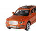 Машина АВТОПАНОРАМА Bentley Bentayga, оранжевый, 1/34, свет, звук, инерция, в/к 17,5*13,5*9 см