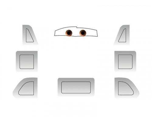 Сборная модель ZVEZDA Тачки Луиджи, 1/43