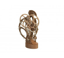 Сборная деревянная модель СВМодель. Часы деревянные каминные, 100 деталей