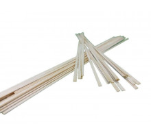 Деревянные рейки 0,6х2, длина 300 мм, 50 шт, ольха