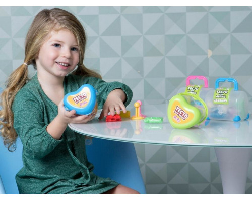 Тесто для лепки СУНДУЧОК 10 цветов (150 грамм) + 2  формочки