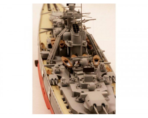 Сборная модель ZVEZDA Немецкий линкор Бисмарк, 1/400