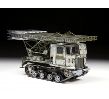 Сборная модель ZVEZDA Тягач СТЗ-5 с реактивным минометом  БМ-13 "Катюша", 1/35