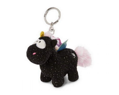 Мягкая игрушка NICI Единорог Радуга Инь, брелок 10 см