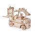Деревянный конструктор Lemmo Погрузчик, 123 детали
