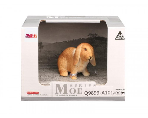 Фигурка игрушка MASAI MARA MM212-202 серии На ферме: кролик рыжий