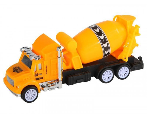 Машина AUTODRIVE Бетономешалка 12,5см инерционная, в/п 18,2*4*15,5см