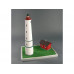Сборная картонная модель Shipyard маяк Lighthouse Marjaniemi (№11), 1/72