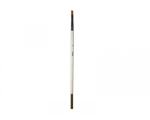 Кисть из синтетического волоса, плоская № 2, шт