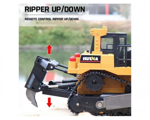 Радиоуправляемый бульдозер HUI NA TOYS 2.4G 11CH 1/16 RTR