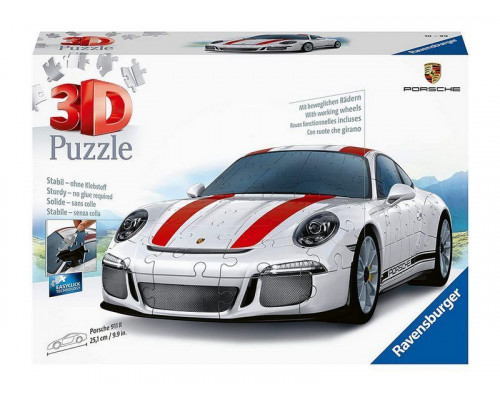 3D Пазл Ravensburger Porsche 911R, 108 эл.