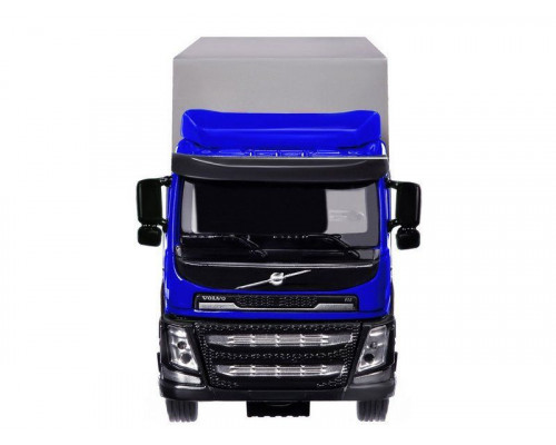 Машина АВТОПАНОРАМА Volvo, синий, 1/50, свет, звук, в/к 28*14*10 см