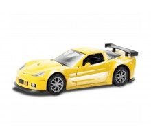 Машина Ideal 1:30-39 Chevrolet Corvette C6.R (блест. метал. желт.)