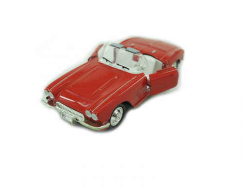 Машина Ideal 1:30-39 Ретромобиль Old Times красный, кабриолет