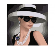 Картина по номерам 30х30 ЖЕНСТВЕННОСТЬ (19 цветов)