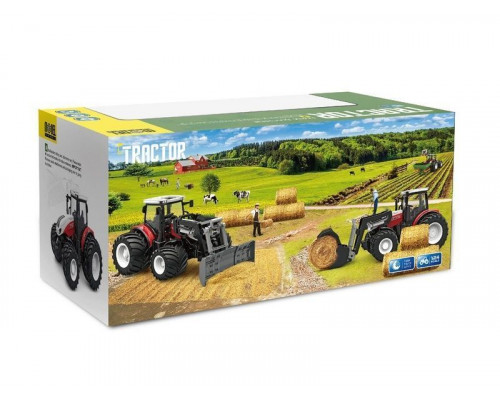 Р/У фермерский трактор Korody с поливалкой, широкие колеса 1/24 2.4G 6CH RTR