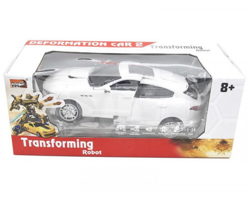 Р/У трансформер MZ Maserati Levante White 2392PF 1/14, стреляет присосками