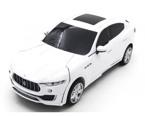 Р/У трансформер MZ Maserati Levante White 2392PF 1/14, стреляет присосками
