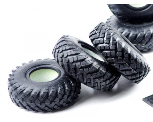 Комплект копийных шин для грузовика ГАЗ-66 WPL B-24, 7шт