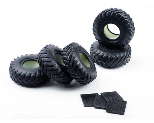 Комплект копийных шин для грузовика ГАЗ-66 WPL B-24, 7шт