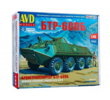 Сборная модель AVD БТР-60ПБ, 1/43