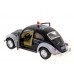 Машина Kinsmart  Volkswagen Classical Beetle (Police) инерция (1/12шт.) 1:32 б/к
