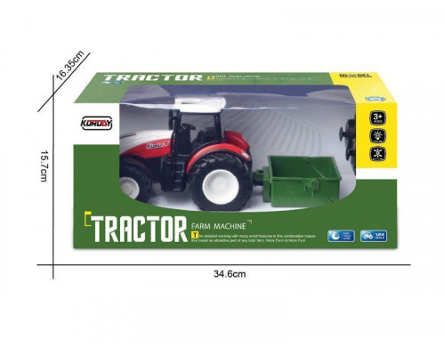 Р/У фермерский трактор Korody с самосвальным кузовом 1/24 2.4G 6CH RTR